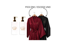 CCHAIR + 1 LUX SATIN ROBE