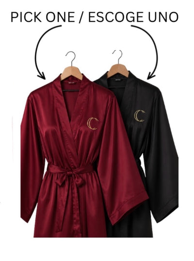 CC LUX SATIN ROBE