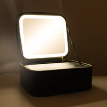 Black SQUARE Travel Vanity Case